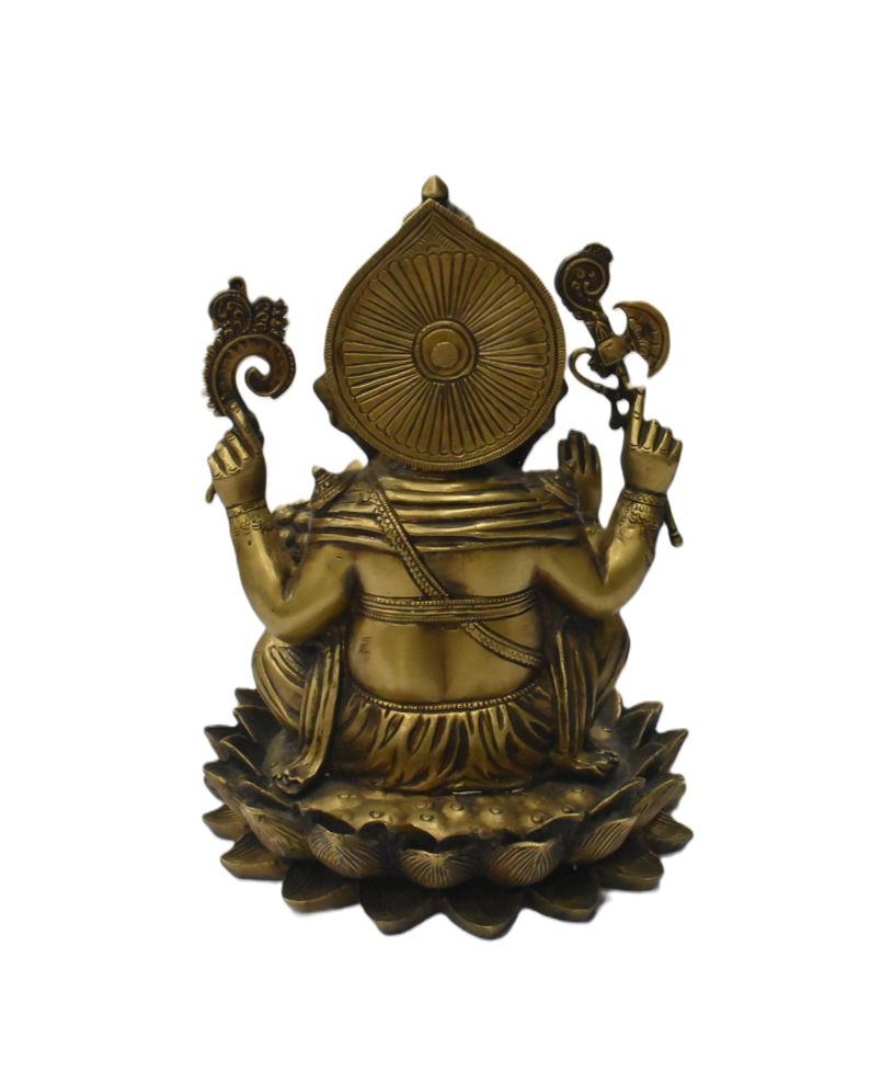 KAMALASANA GANAPATI - Lotus Throne Ganesh